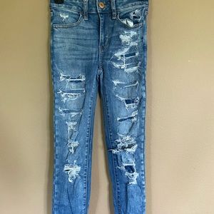 American Eagle high rise jeans
